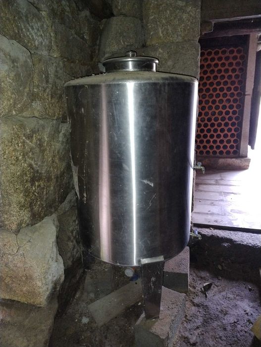 Cuba aço inox 550 lt