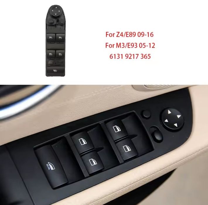 Botão BMW comando interruptor controle janela elétrica