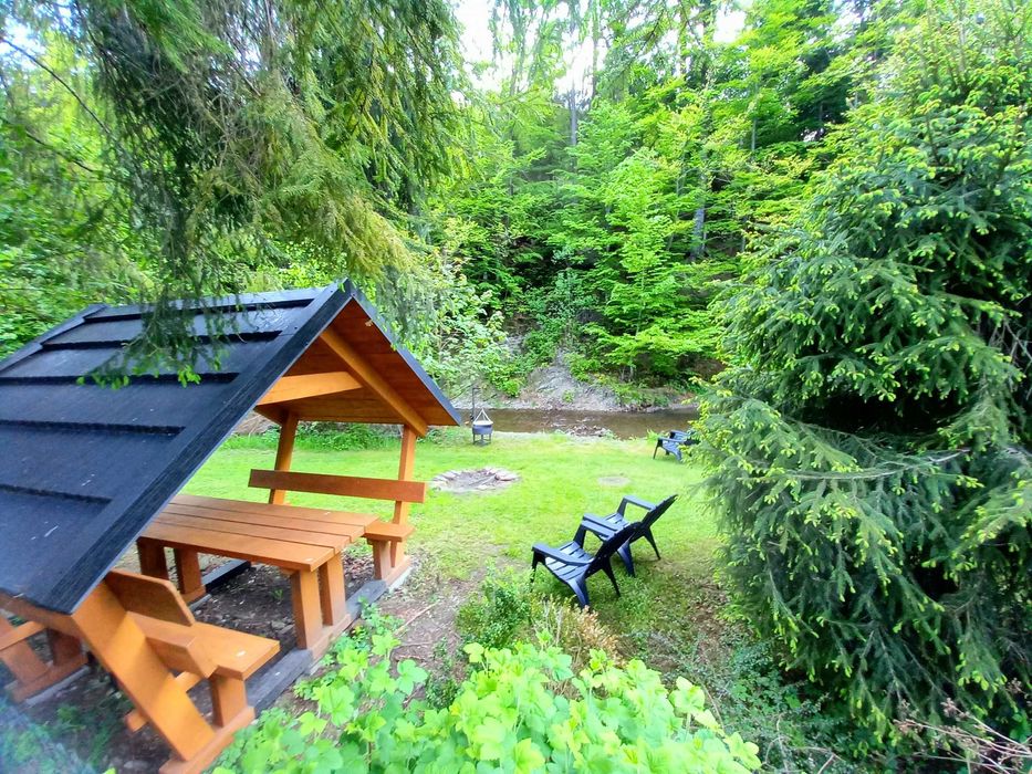 Domek w górach jacuzzi rzeka ferie Beskidy Brenna Ustroń Wisła