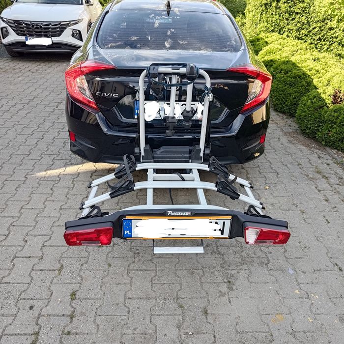 Sprzedam bagażnik do przewozu rowerów na hak peruzzo 3 rowery, ebike