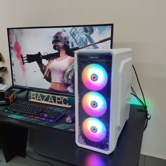 Компютер Новый Ryzen 5 5500, 32GB DDR4, GTX 1660 Ti 6GB, SSD 500GB