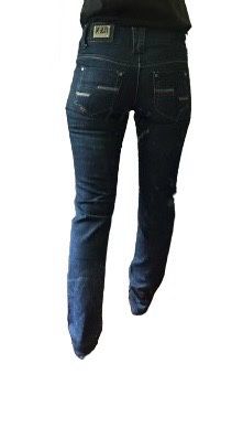 Spodnie klasyczne jeans S/36 W28 low waist #1839