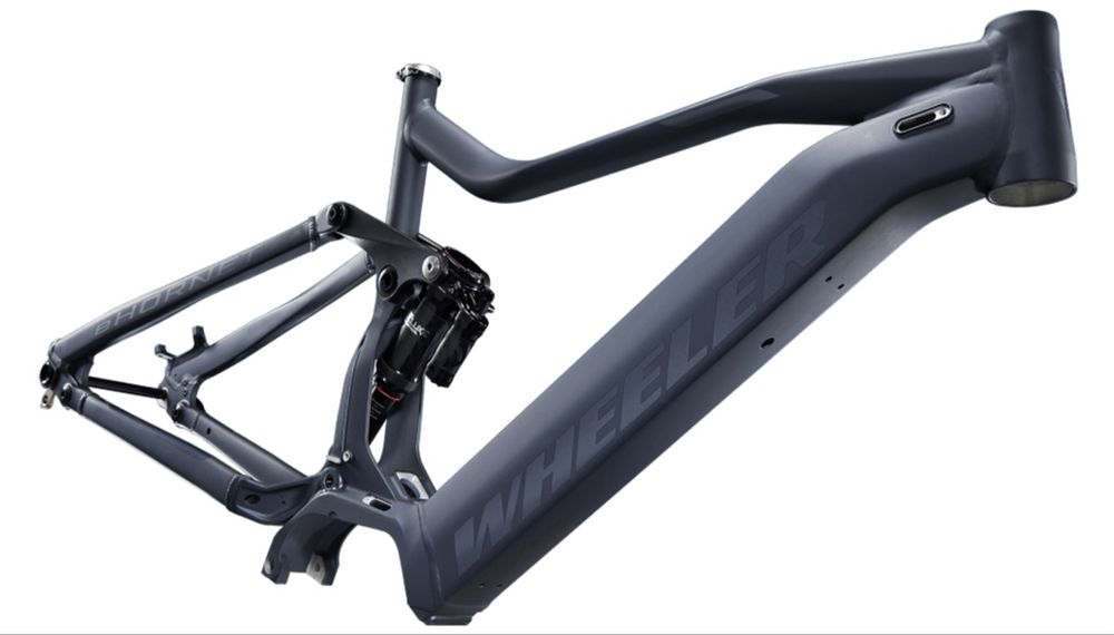 Rama e-bike enduro Wheeler E-Hornet XL, mullet, pod shimano steps