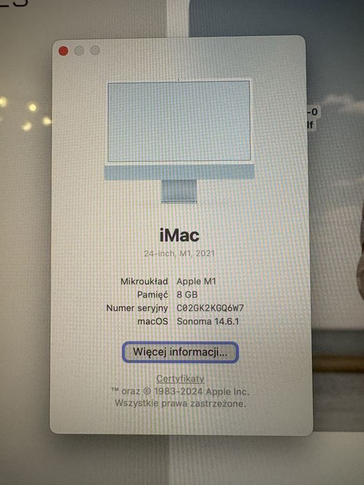 IMac M1 8gb 8core GPU | Touch ID