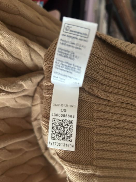 Оригінальний Светр Tommy Hilfiger