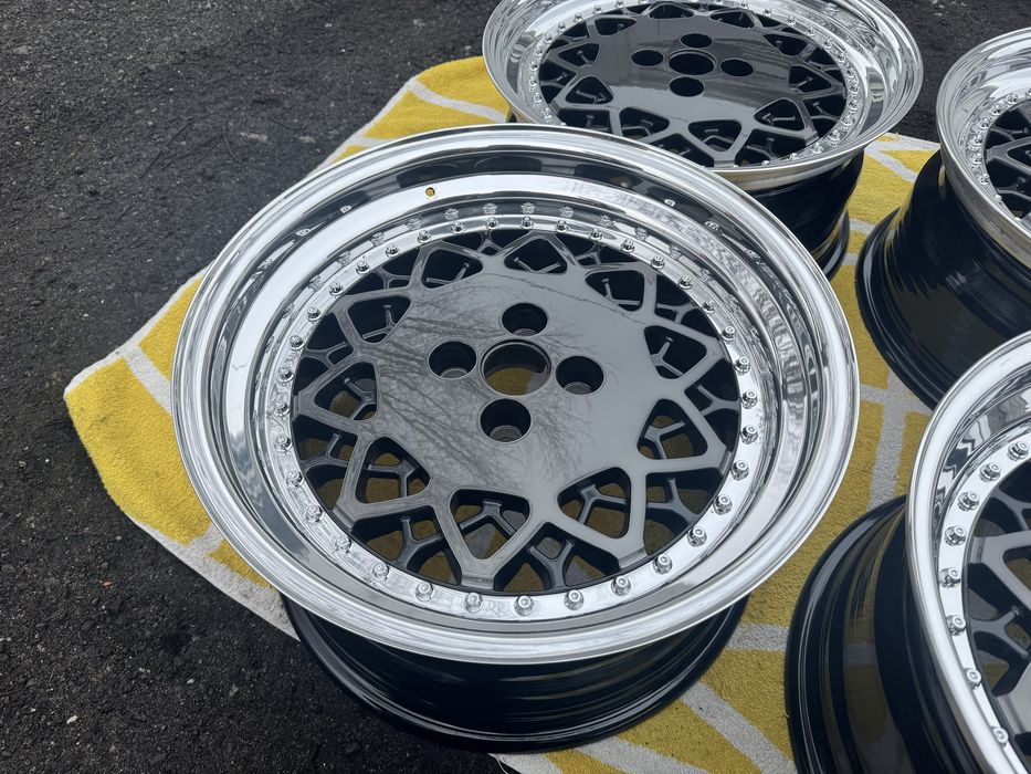 Custom 17" OZ 8/9" 4x100 skręcane 3tlg,bbs,oz + opony