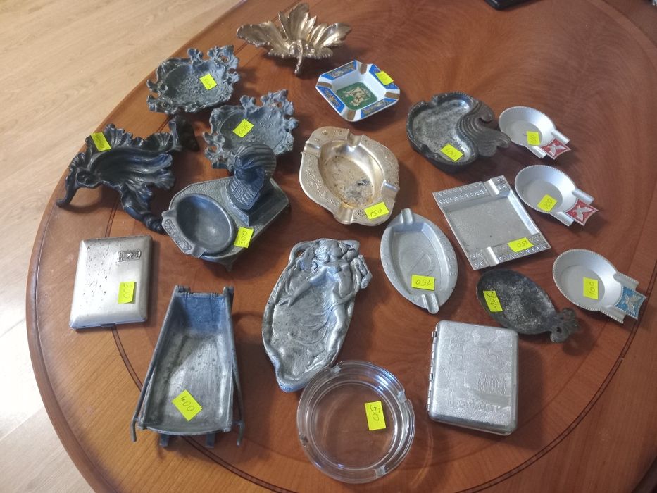 Продам разные пепельницы времён СССР винтажные литье латунь алюминиевы