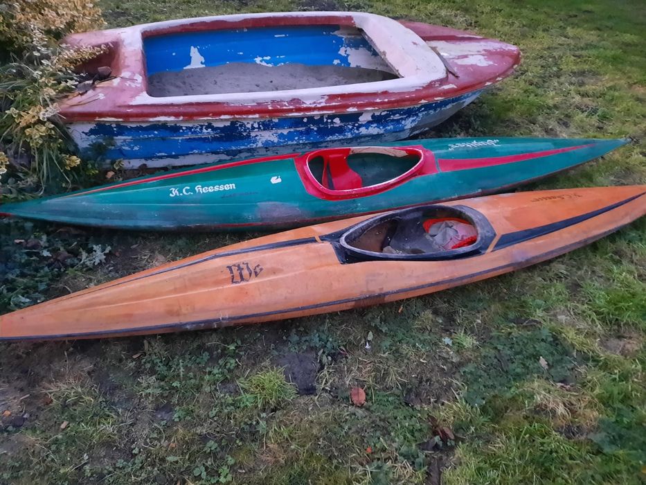 Kajaki + wiosła na sprzedaż