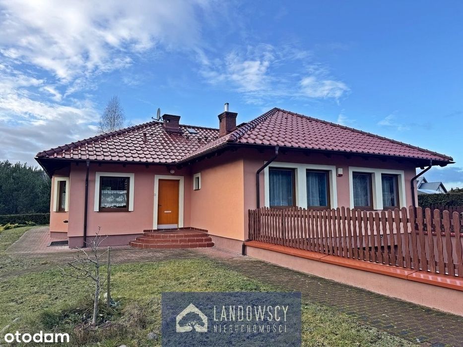 Parterowy dom w Brzeźnie Wielkim | Starogard 8 km