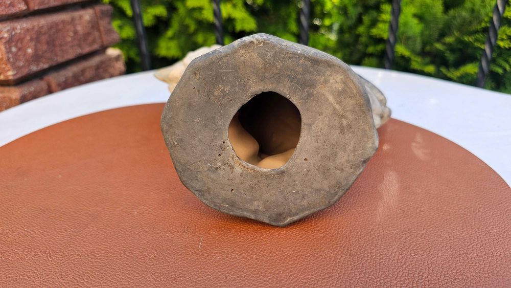 Ceramiczna figura kogut,vintage lat 70,wys.23,5 cm.