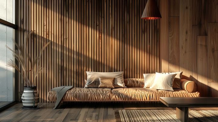 lamele na filcu 46x275 ścienne panel akustyczne dąb naturalny wotan inne