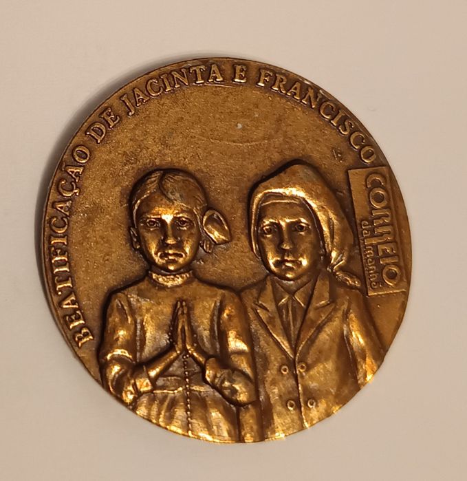 Medalha Papa João Paulo II - Beatificação Pastorinhos
