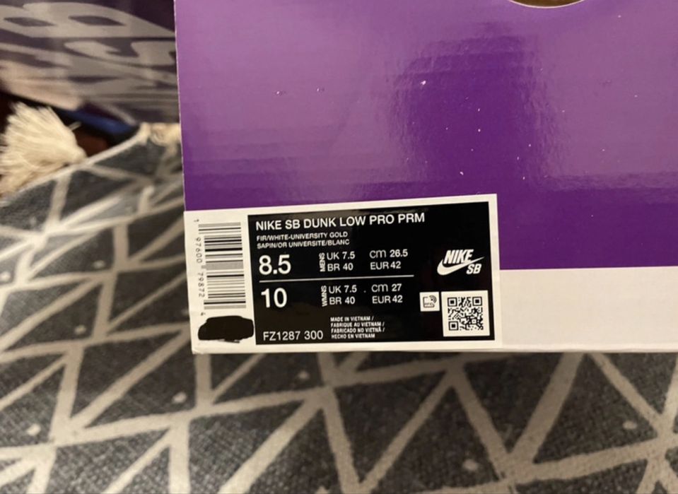 Nike SB Dunk Low Pro PRM "Seattle Supersonics"
