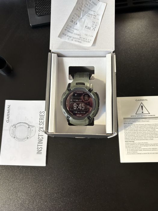 Garmin Instinct 2X Solar Zielony