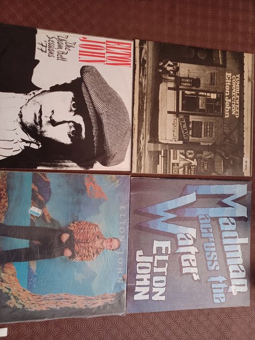 Discos Vinil Albuns Elton Jonh conjunto 4 Albuns