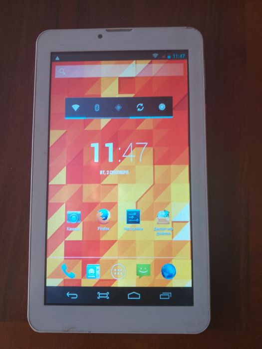 100% РАБОЧИЙ Планшет- телефон Pixus Play Three