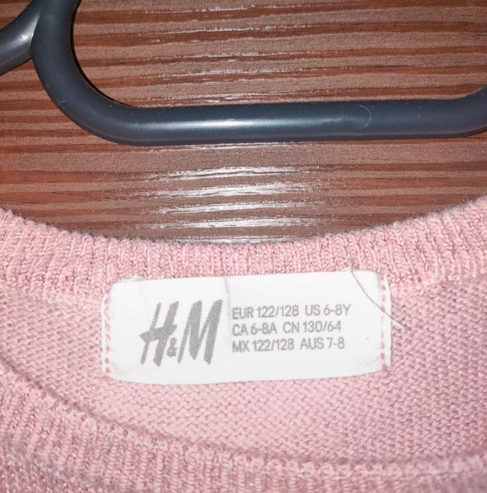 Sweterek dziewczęcy H&M
