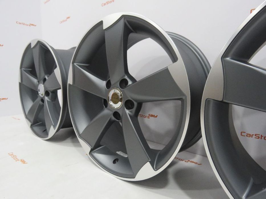 Jantes Look Audi Rotor 18 '' 8 et45 5x112 Antracite