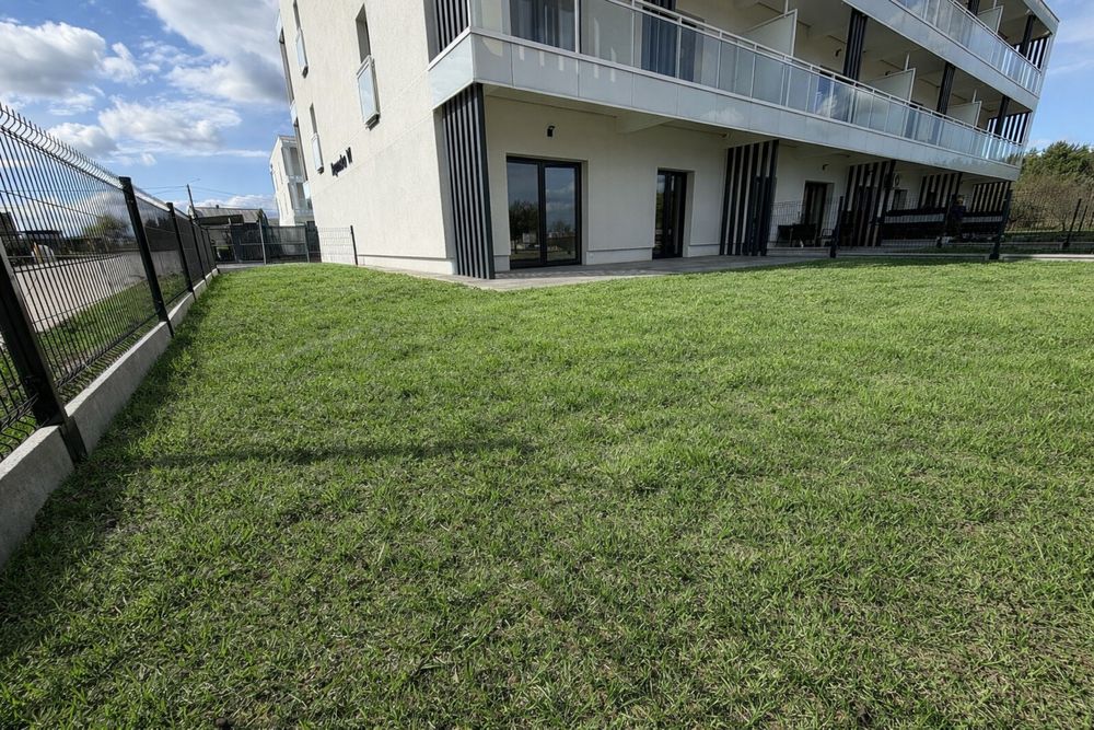 Wynajme nowe mieszkanie z ogródkiem