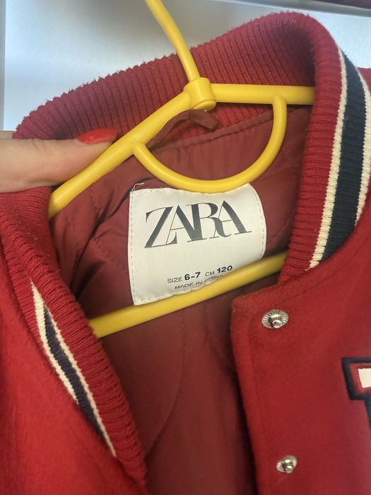 Стильна куртка-бомбер Zara Kids для хлопчика / дівчинки, 6-7 років (120-122 см)