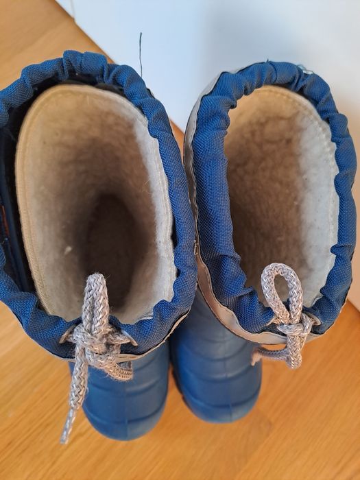 Kalosze ocieplane buty