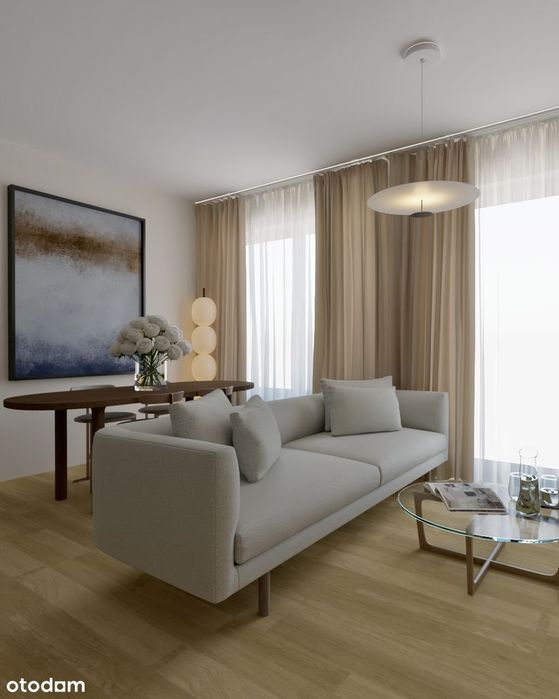 2-pokojowe mieszkanie 44,90 m2 + balkon