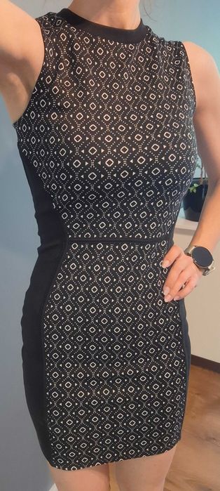 H&M sukienka mini 34 XS