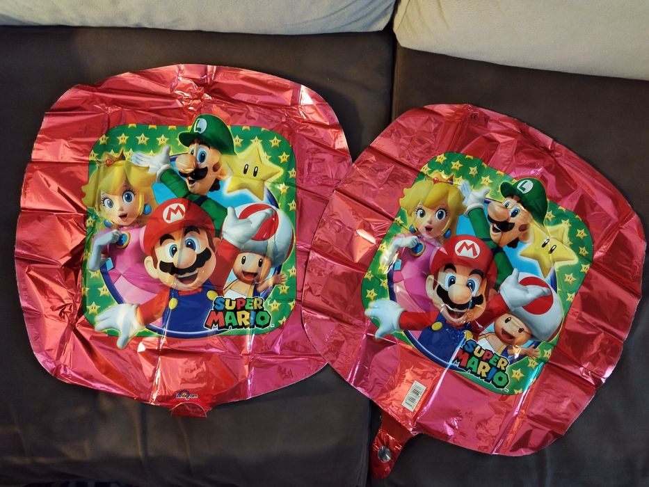 Balony na hel Super Mario NOWE