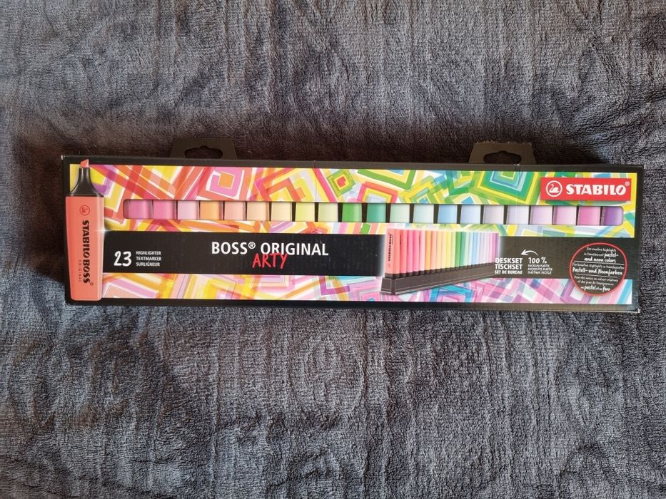 Zakreślacze Stabilo Boss Original Arty 23 kolory