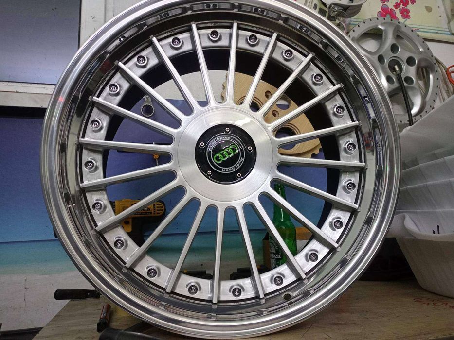 kute custom 3 częsciowe felgi 20" 5x112 et 38