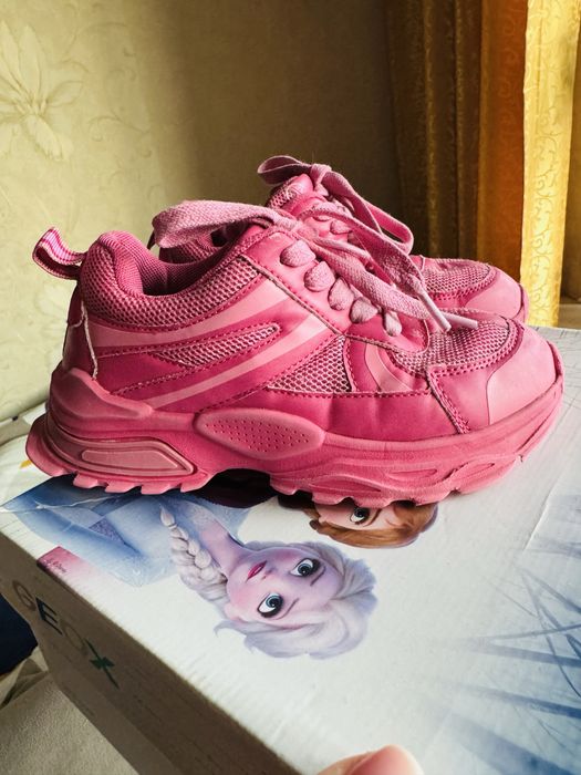 Хайтопи, кросівки рожеві Next на весну розмвр 29-30