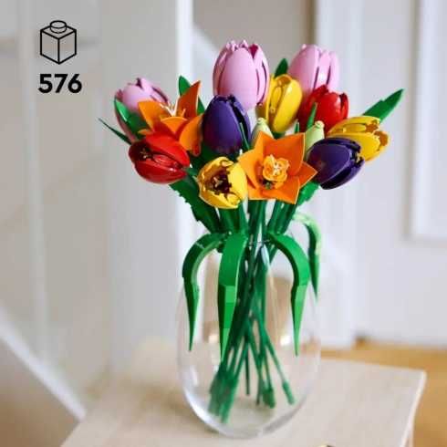 LEGO 11501 Botanical Collection «Букет тюльпанів». квіти лего