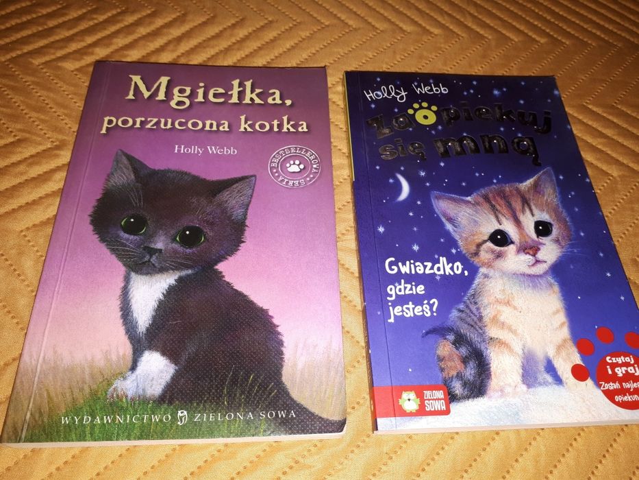 Książki dla dzieci Holly Webb 2 szt.