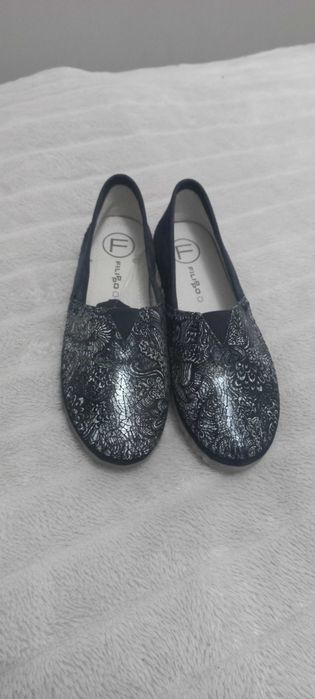 Buty nowe mokasyny fillippo skóra 37