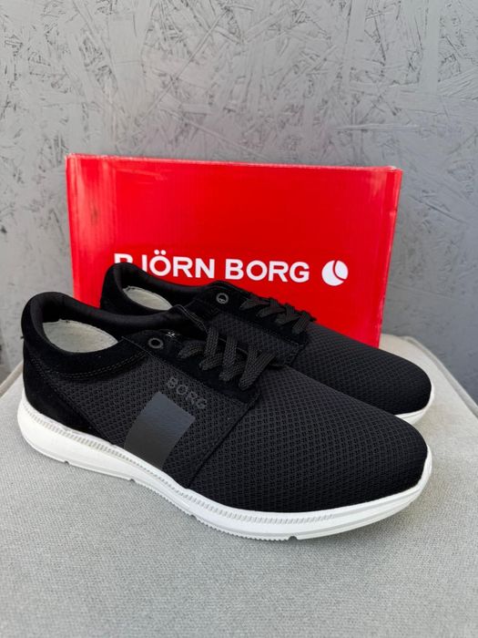 Nowe męskie sneakersy BJÖRN BORG R500 LOW MSH M czarne 43