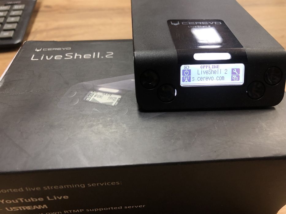 Cerevo LiveShell 2 кодер для інтернет трансляцій