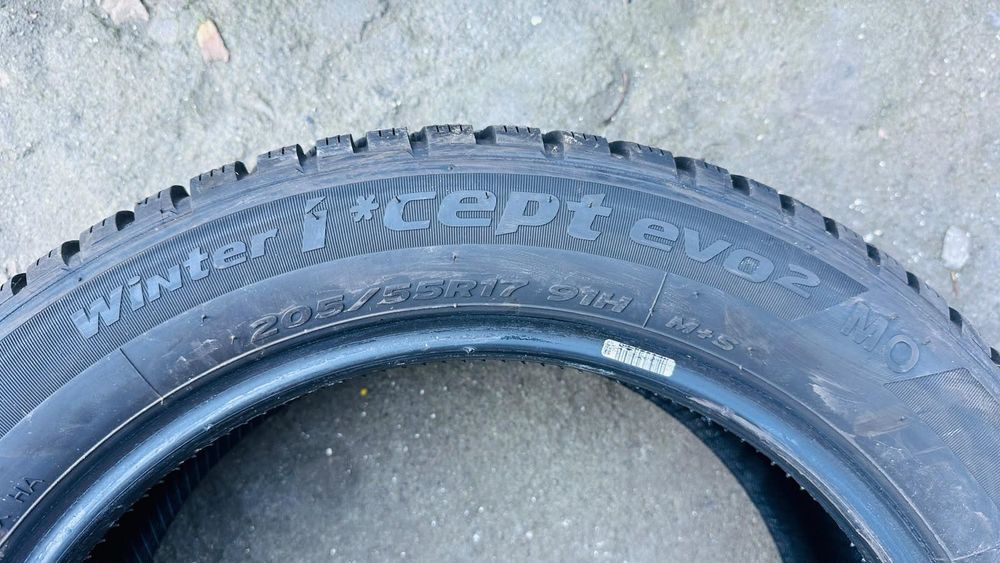 2x opona zima 205/55/17 91H MO Hankook winter icept evo2 2524 7mm