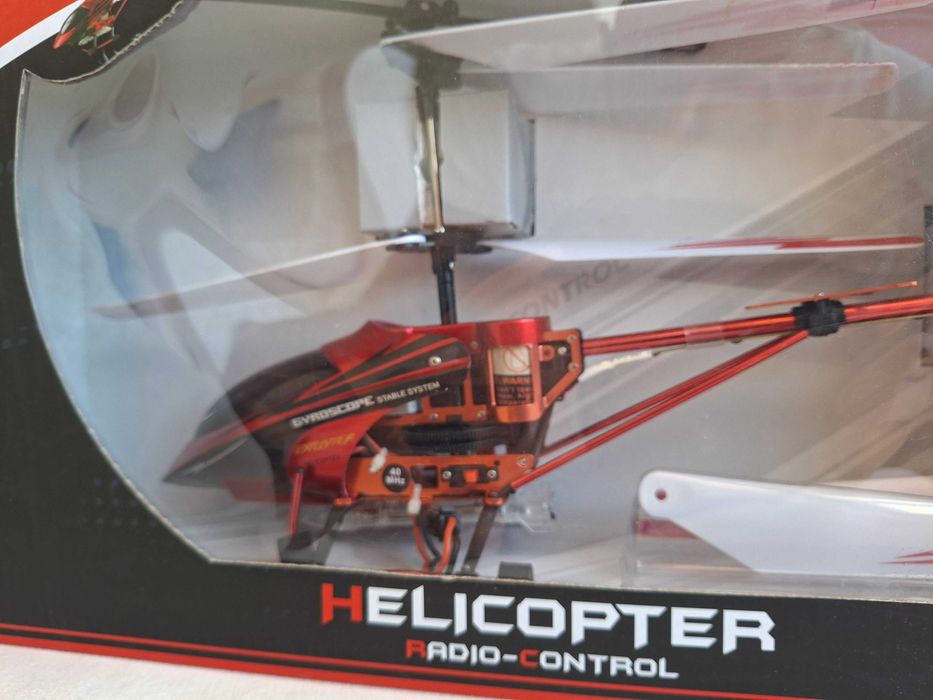 Helicoptero radio controle - oferta nunca utilizado