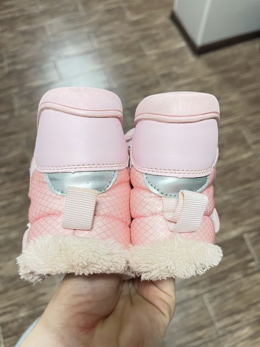 Зимові чоботи  25 р, босоногі, barefoot для дівчинки