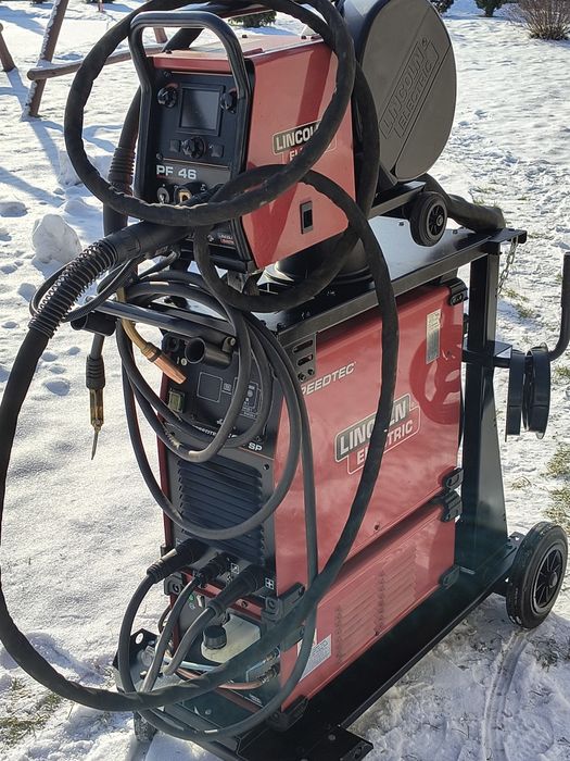 Migomat Lincoln Speedtec 505SP puls synergia 500A  komplet