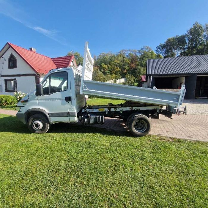 wynajem iveco kiper wywrotka