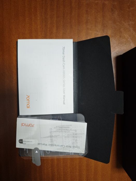 Dash Cam 70mai A800s + Câmara traseira RC06 + Kit hardware UP02