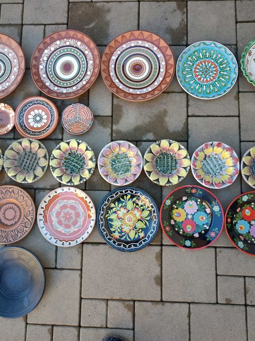 Керамічні етно тарілки