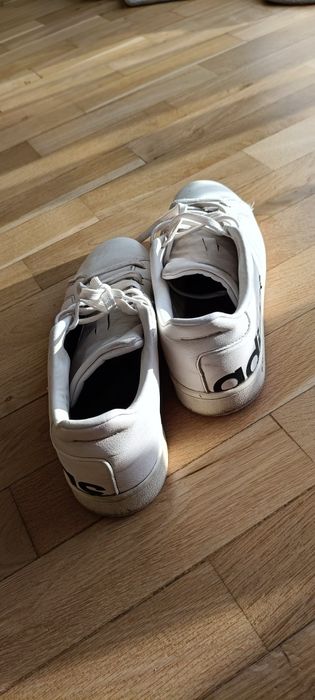 Adidasy białe 40 damskie skórzane sneakersy