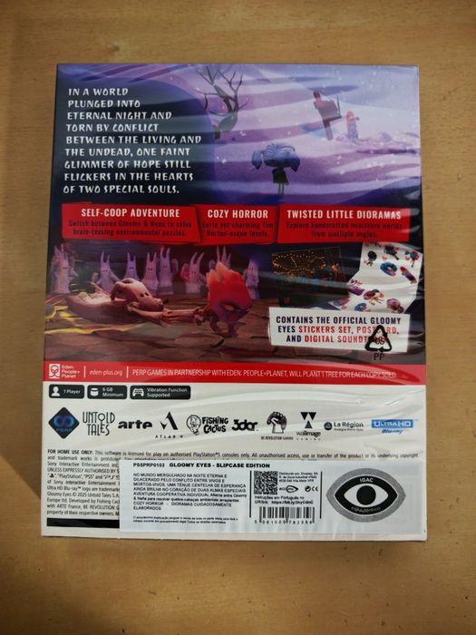 Jogo Glommy Eyes Slip Case Edition PS5