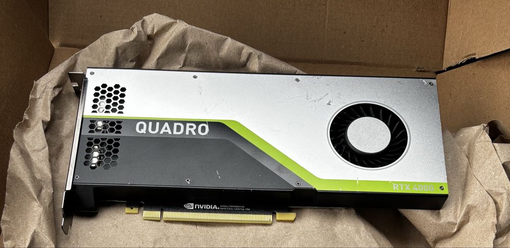 Відеокарта NVIDIA Quadro RTX 4000 8GB GDDR6 (Single Slot)