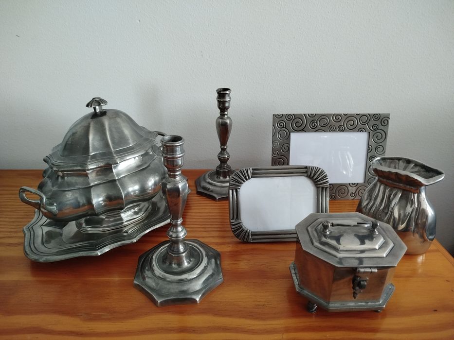 PEÇAS em ESTANHO 95% | Conjunto ou Individual