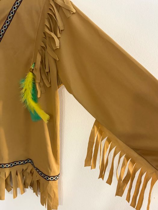 Strój, przebranie,  Indianina, Indianki 122-128 cm 7-8 lat