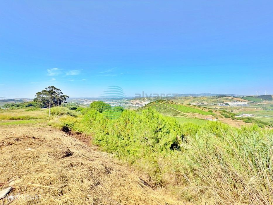 Terreno urbano com a melhor vista sobre a cidade de Torres Vedras