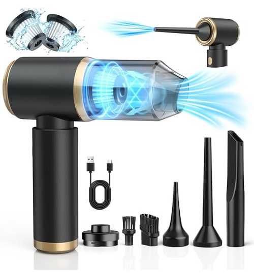 Aspirador Sem Fio NIWOHOM – Potente, Leve e Versátil!